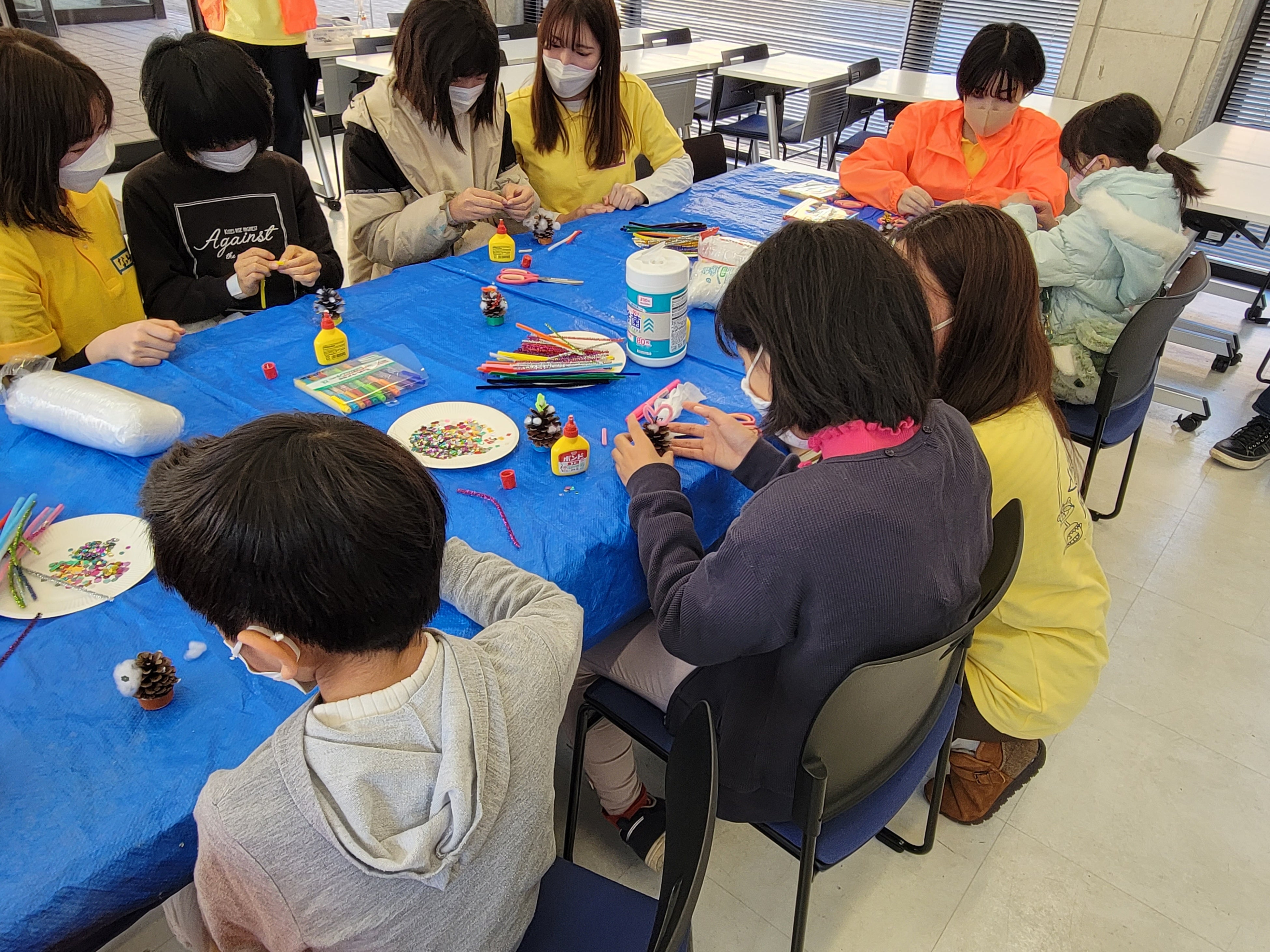 2021年に実施したクリスマス企画の様子　