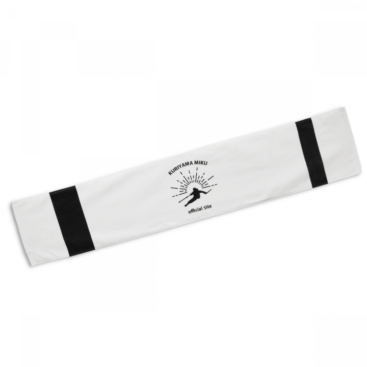 コットンシャーリングマフラータオル（White）・サンプル