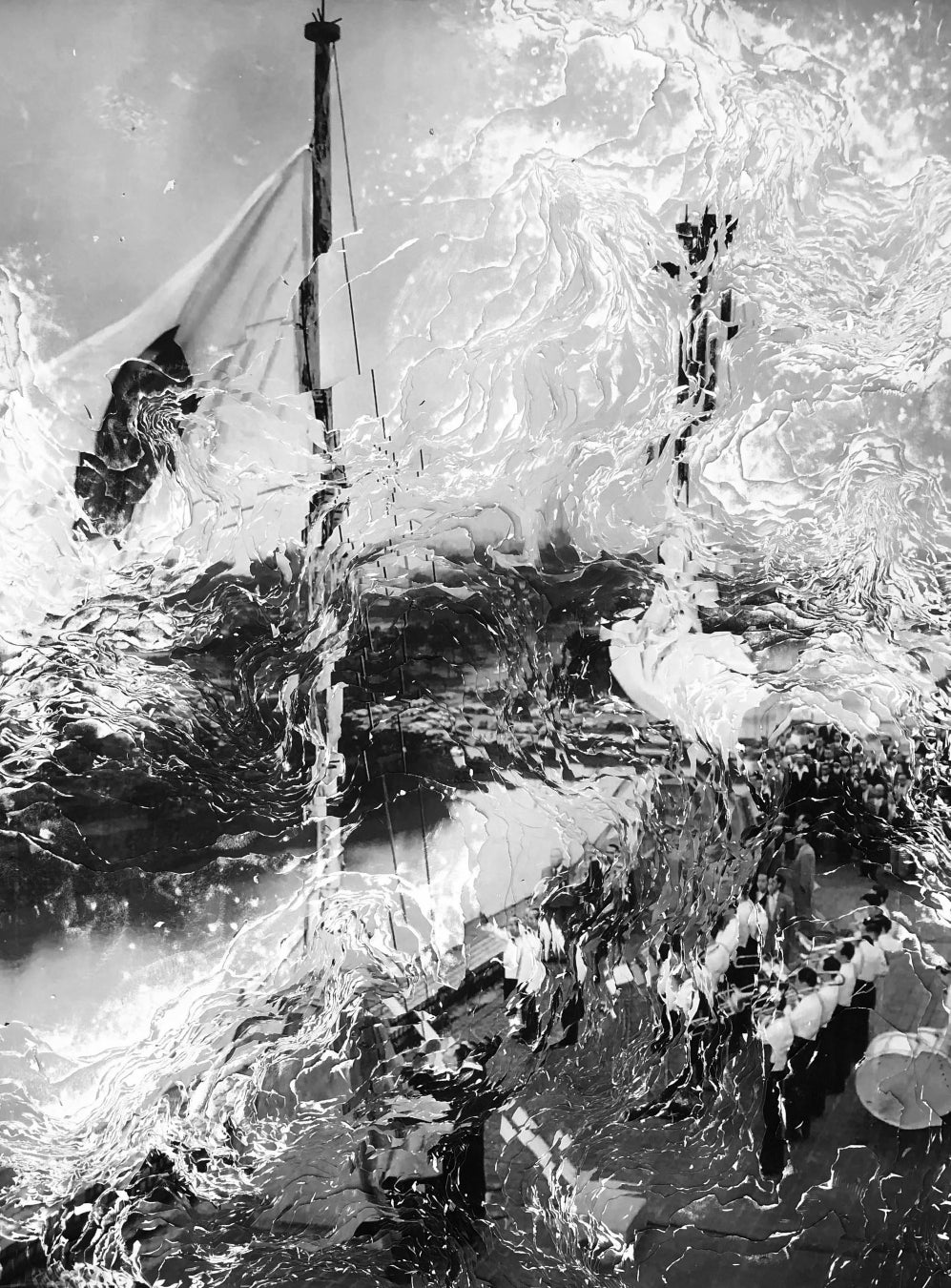 Rooftop (Dai-Ichi Life Bldg.), 2023, Inkjet print, 1940 x 1440 mm  写真提供・朝日新聞社