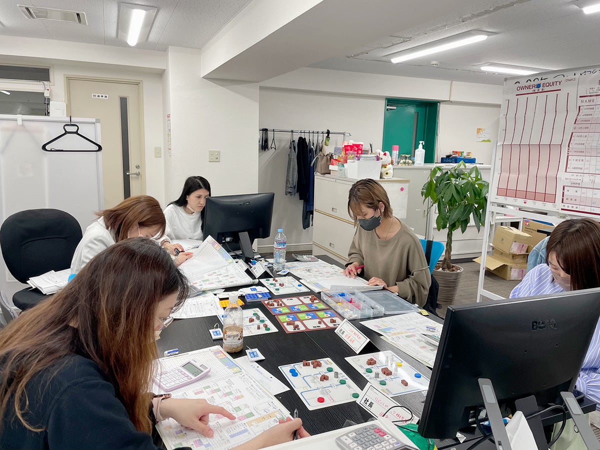 全員で決算タイム