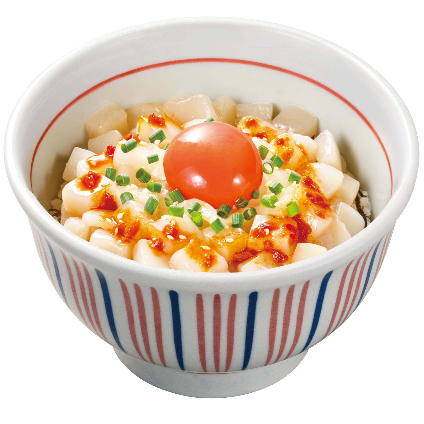 漬け烏賊ユッケ丼（特盛）