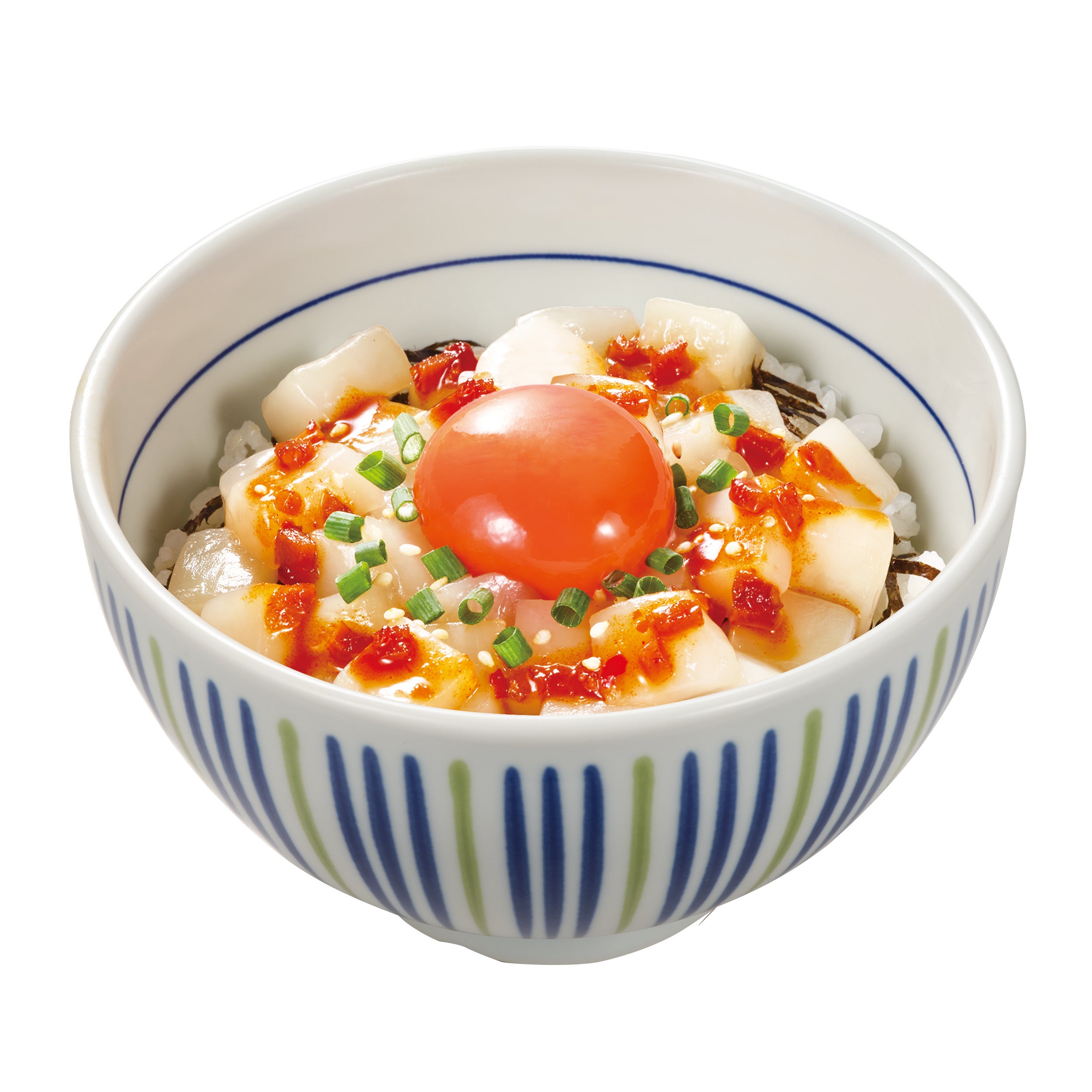 漬け烏賊ユッケ丼（並盛）
