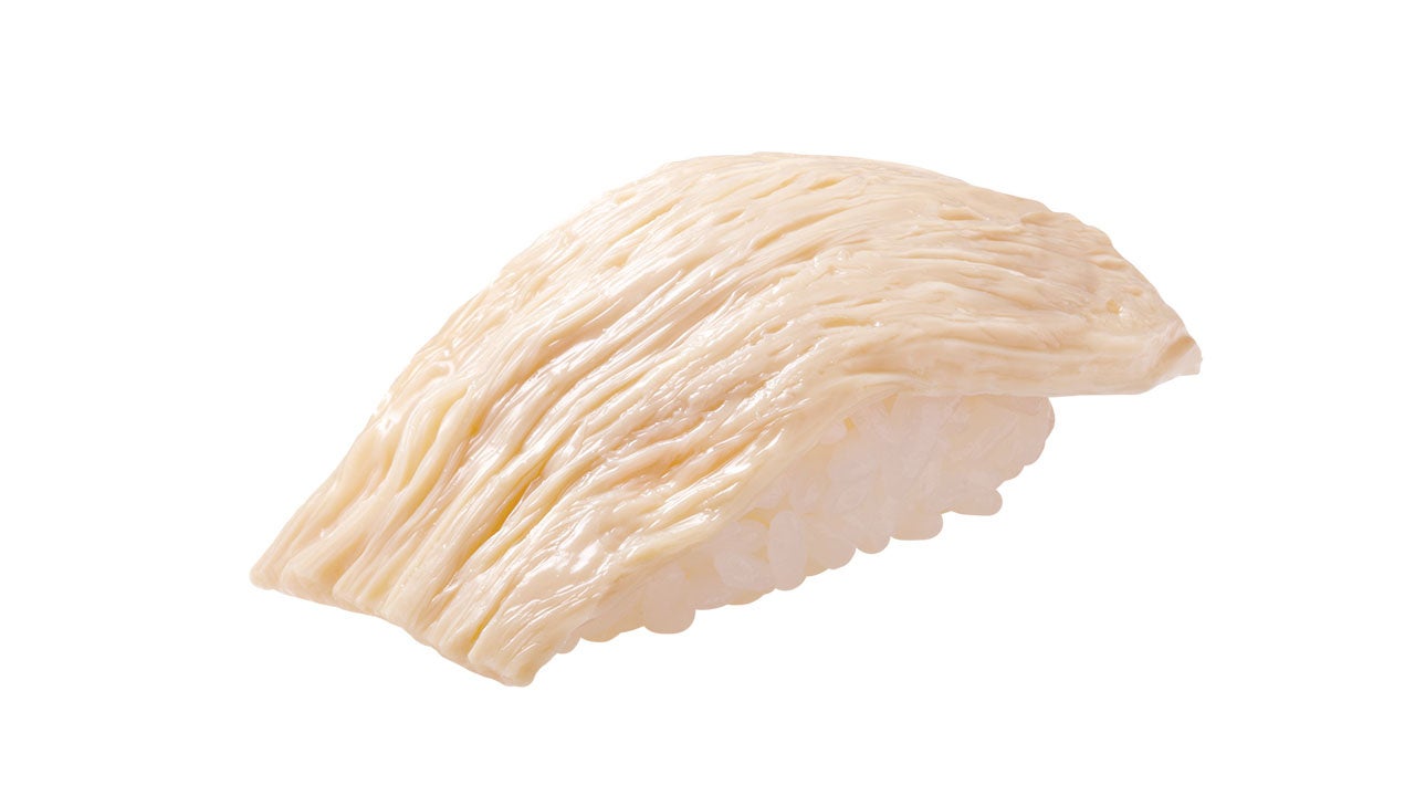 手汲み湯葉の握り