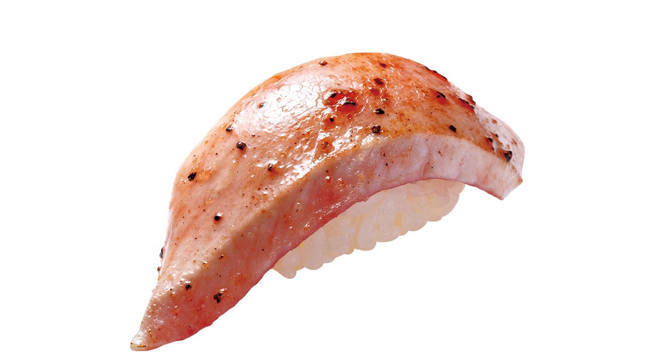 大切りうろこまぐろレアステーキ