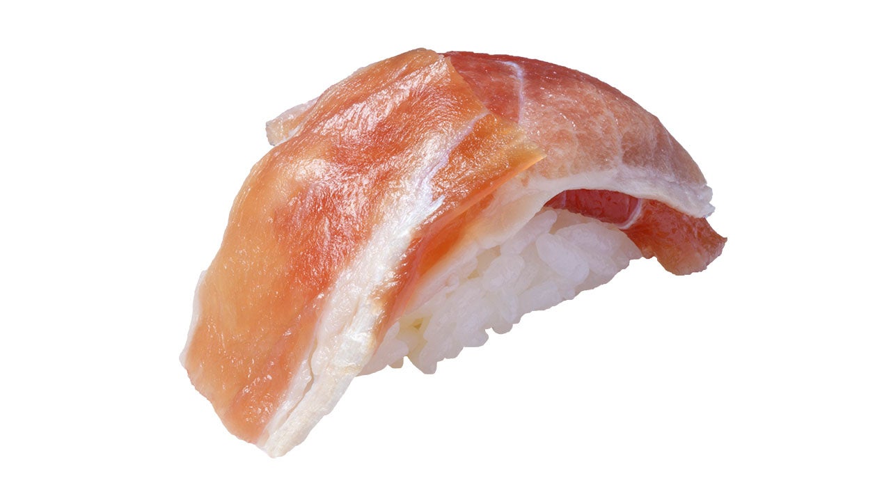 4美ら島あぐー豚の生ハム握り