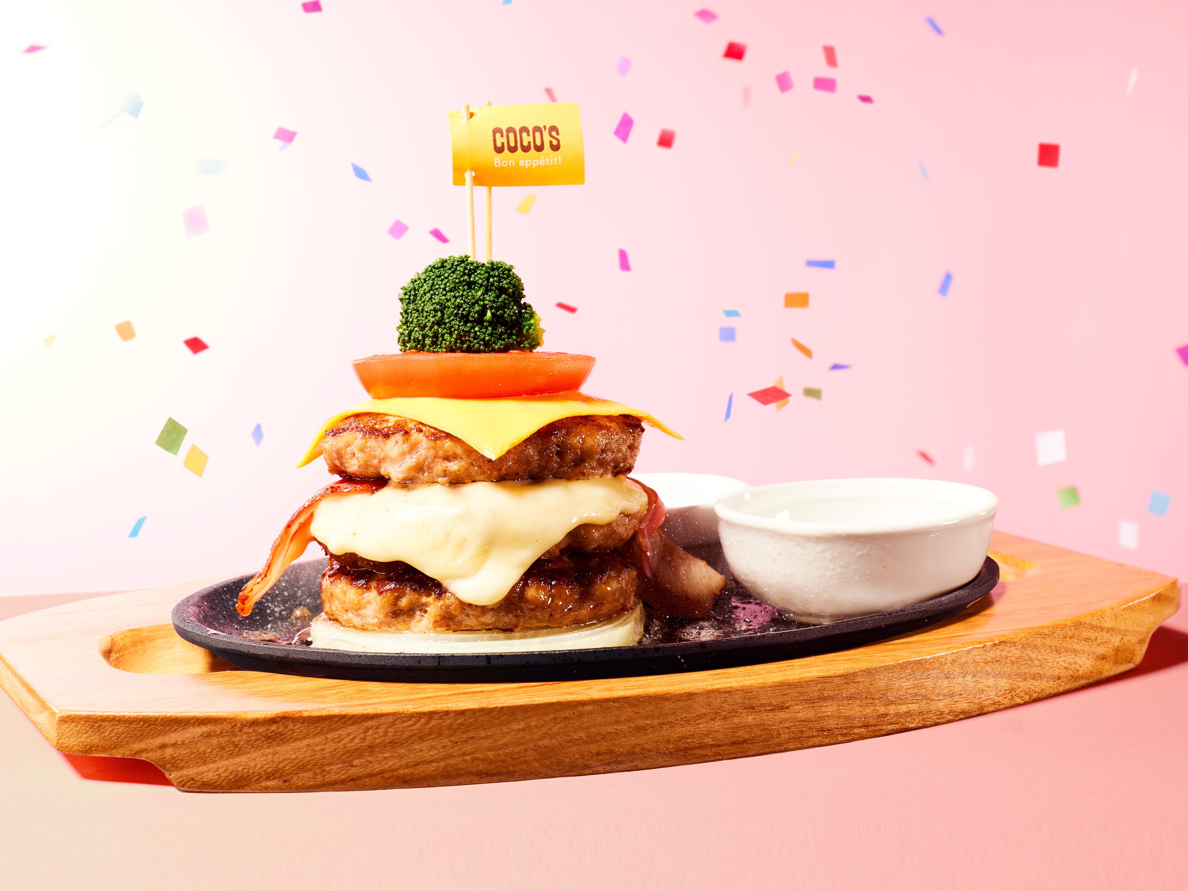 トリプルマウンテンハンバーグ