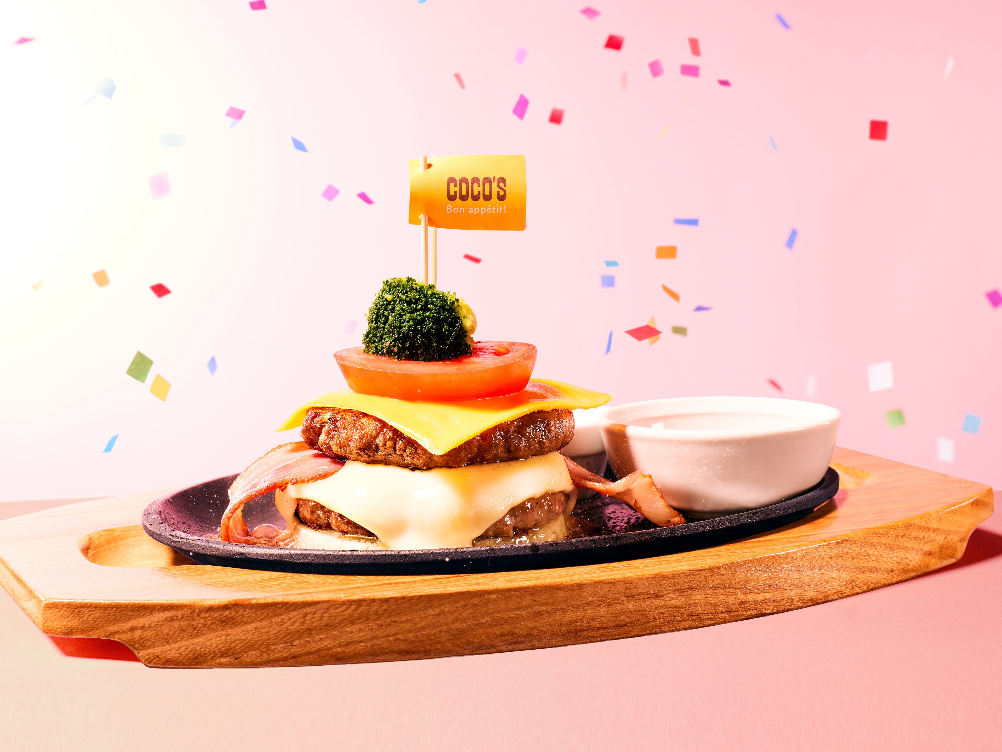 ダブルマウンテンハンバーグ