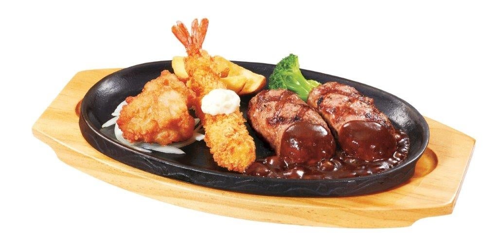 ジュニア大俵ハンバーグ（ドリンクバー付）