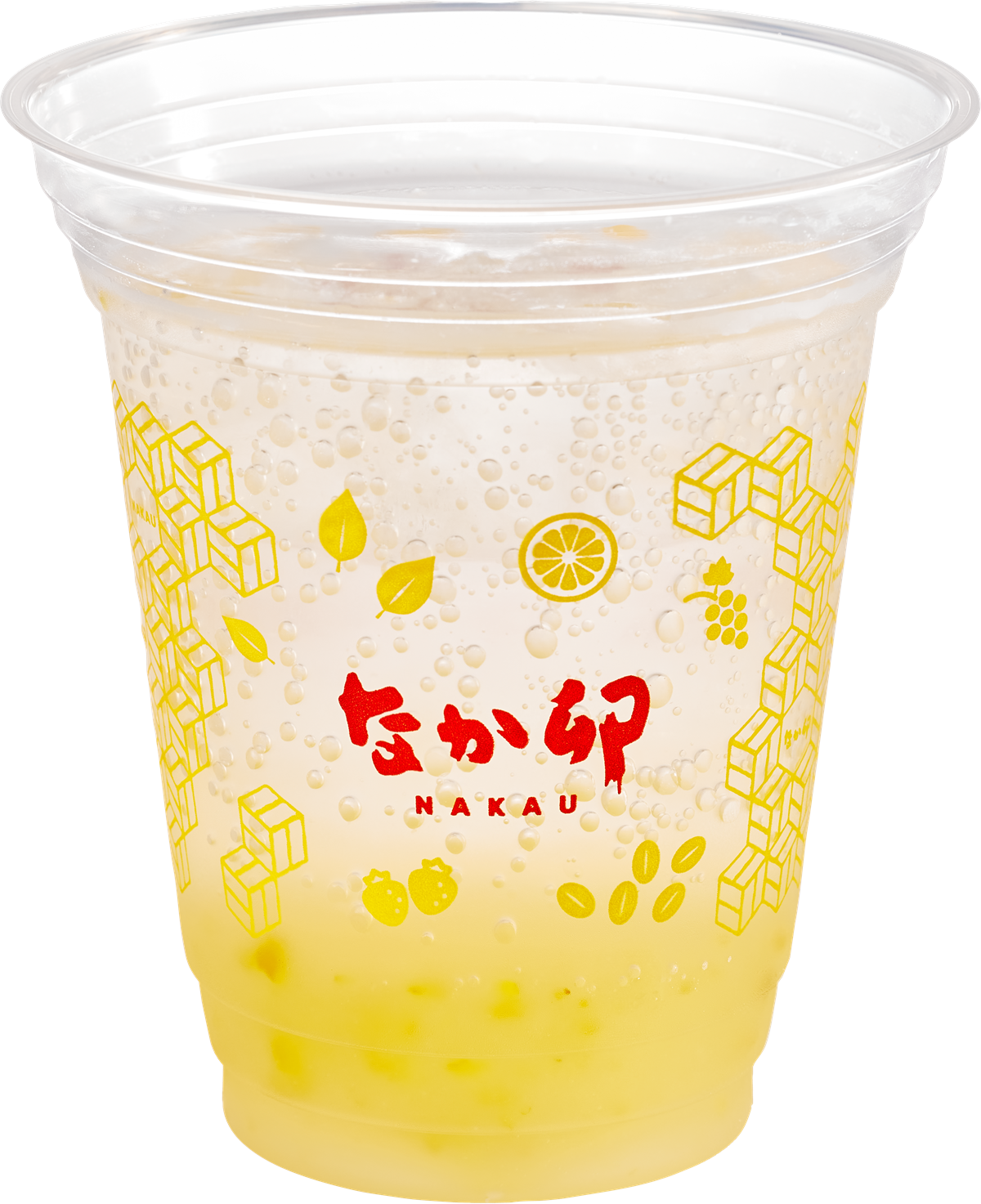 ねなかゆ なか卯】ゆずの爽やかな香りがシュワシュワ弾ける夏季限定ドリンク