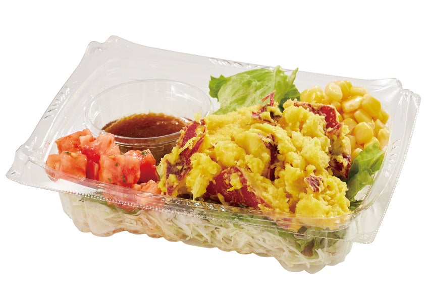 さつまいもとかぼちゃのサラダ