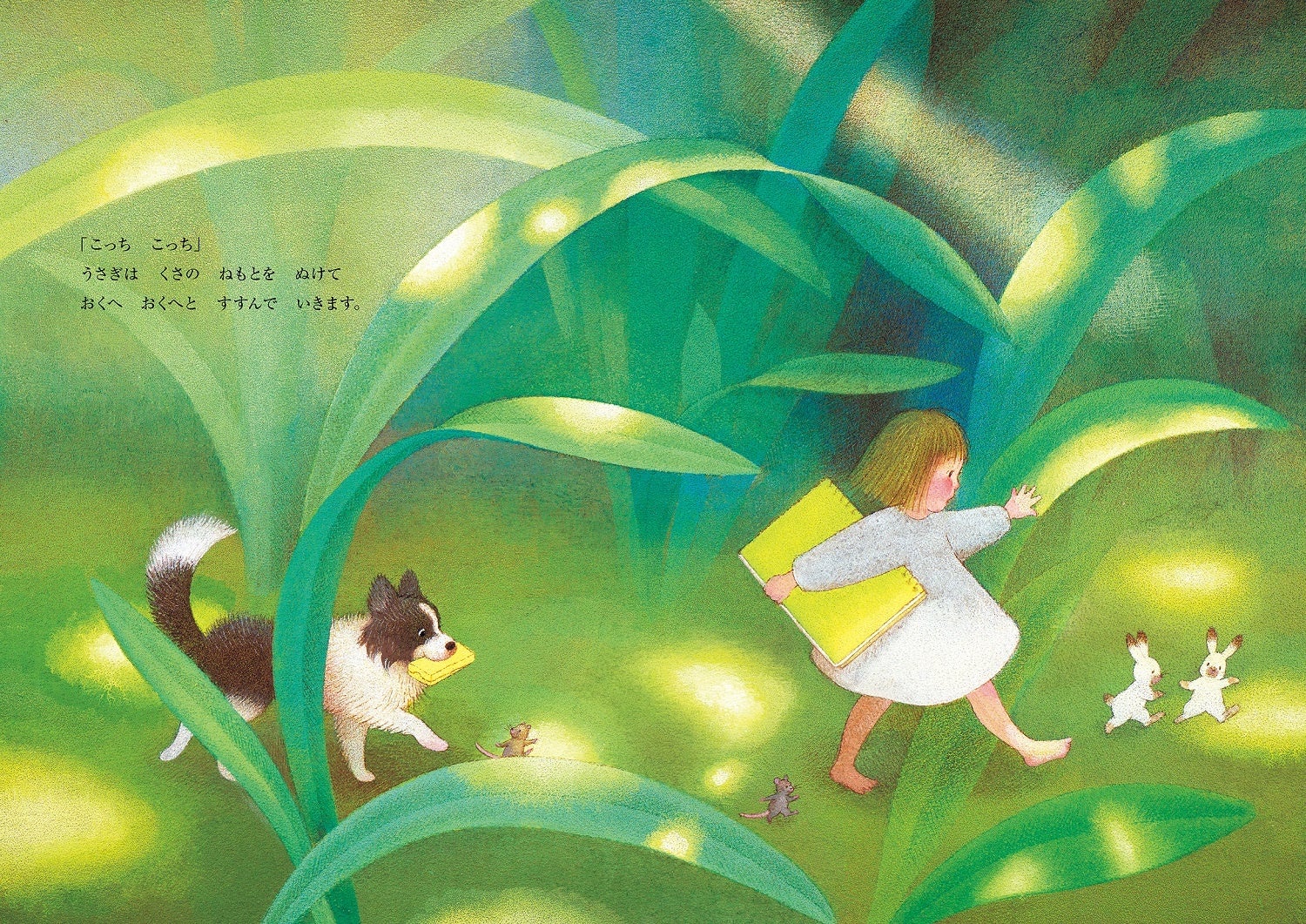 『たんぽぽのふね』作・絵／まるやまあやこ（世界文化社）　