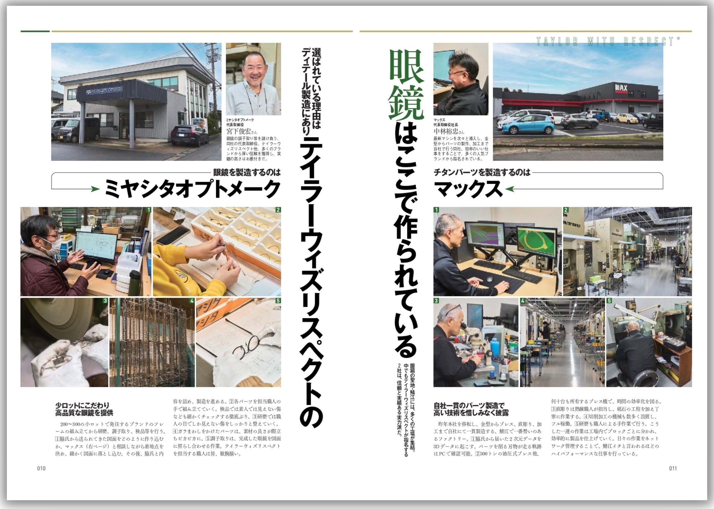 話題のブランドを徹底深掘り「本格眼鏡ができるまで」