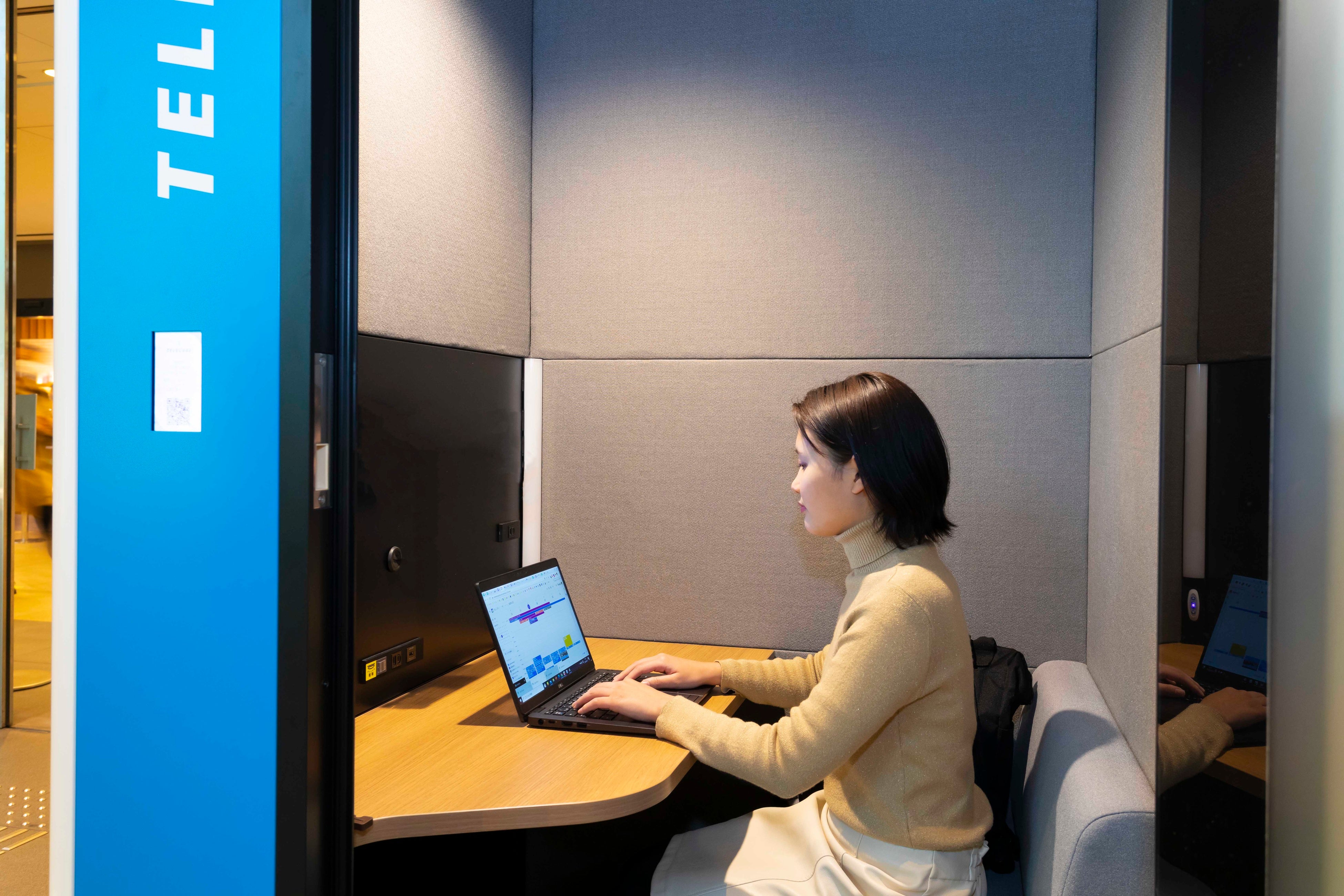 テレキューブのご利用シーン（イメージ）