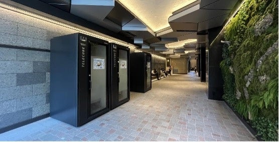 公共空間に設置している個室型ワークブース「テレキューブ」