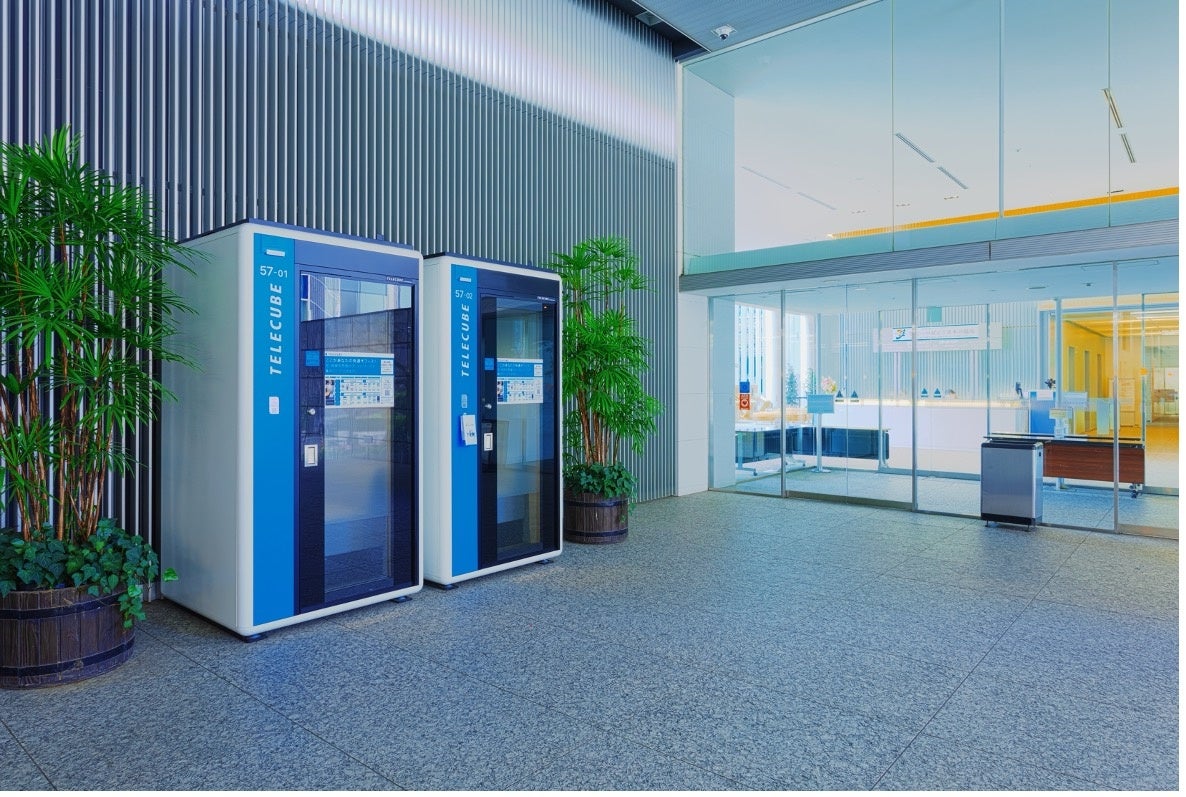 オフィスビル設置のテレキューブイメージ