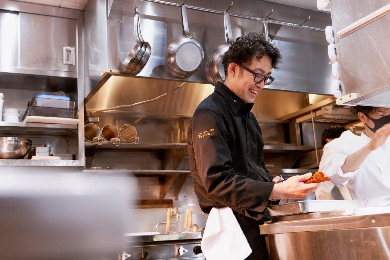 「代官山ASO チェレステ 日本橋店」料理長・菊池