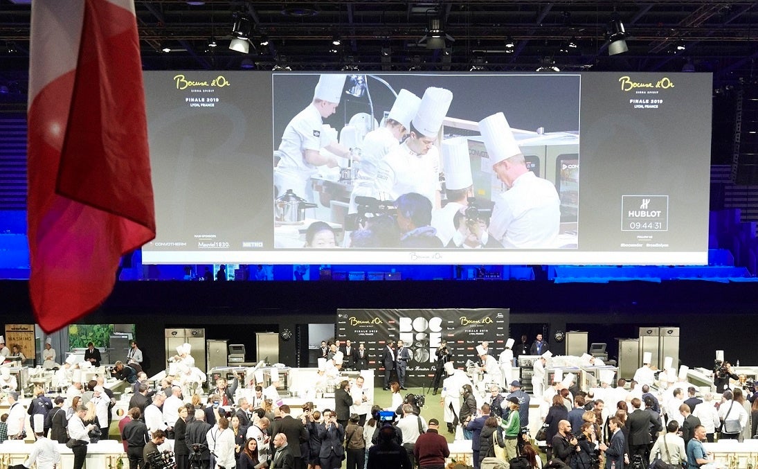 「ボキューズ・ドール国際料理コンクール」 の様子