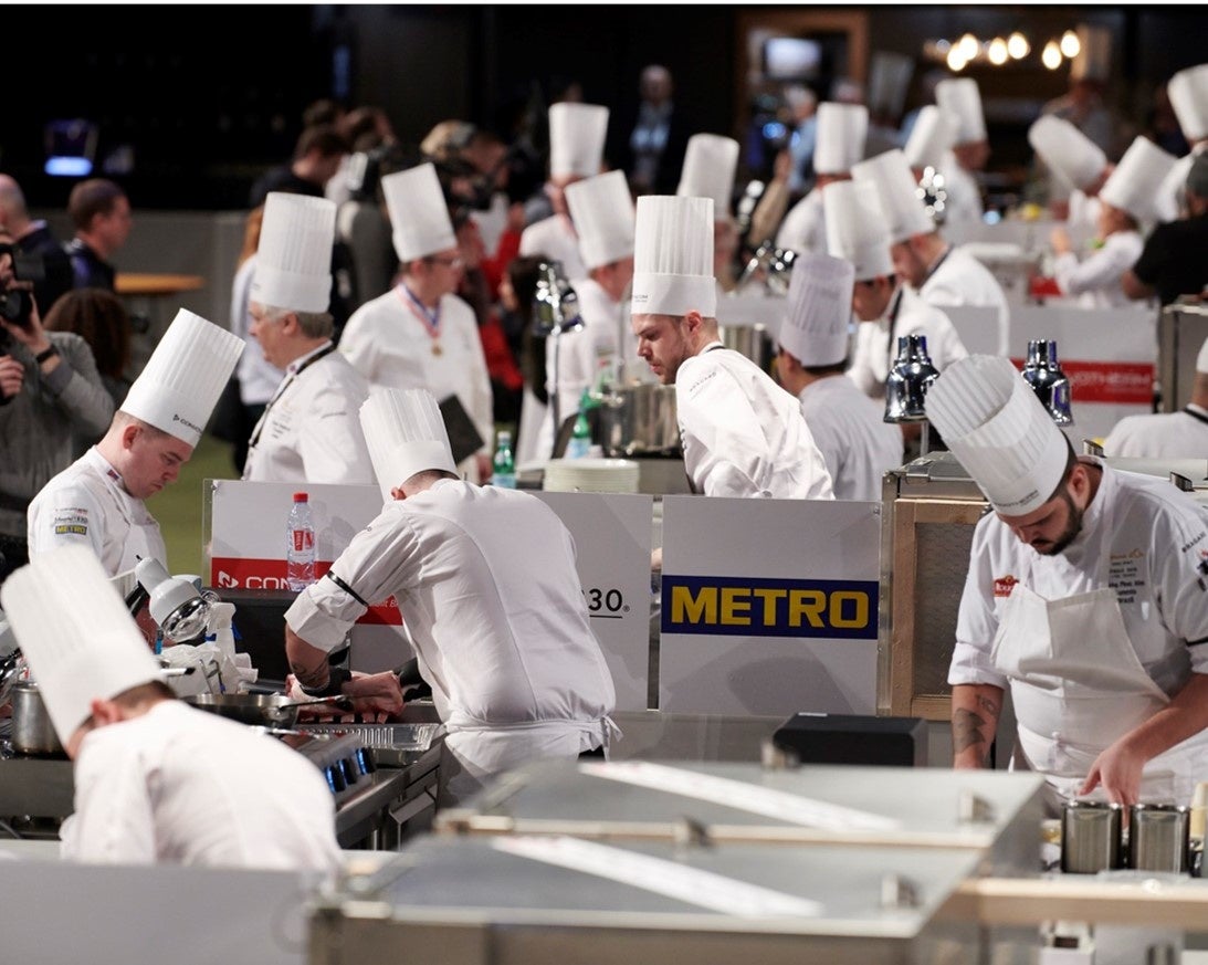 「ボキューズ・ドール国際料理コンクール」 の様子