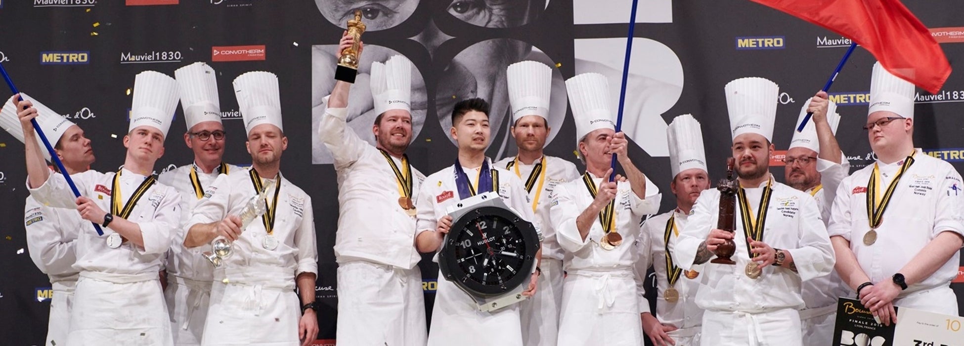 「ボキューズ・ドール国際料理コンクール」 の様子