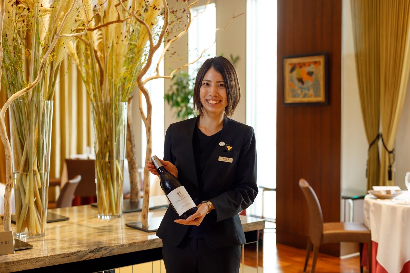 ソムリエ・塚田悠波