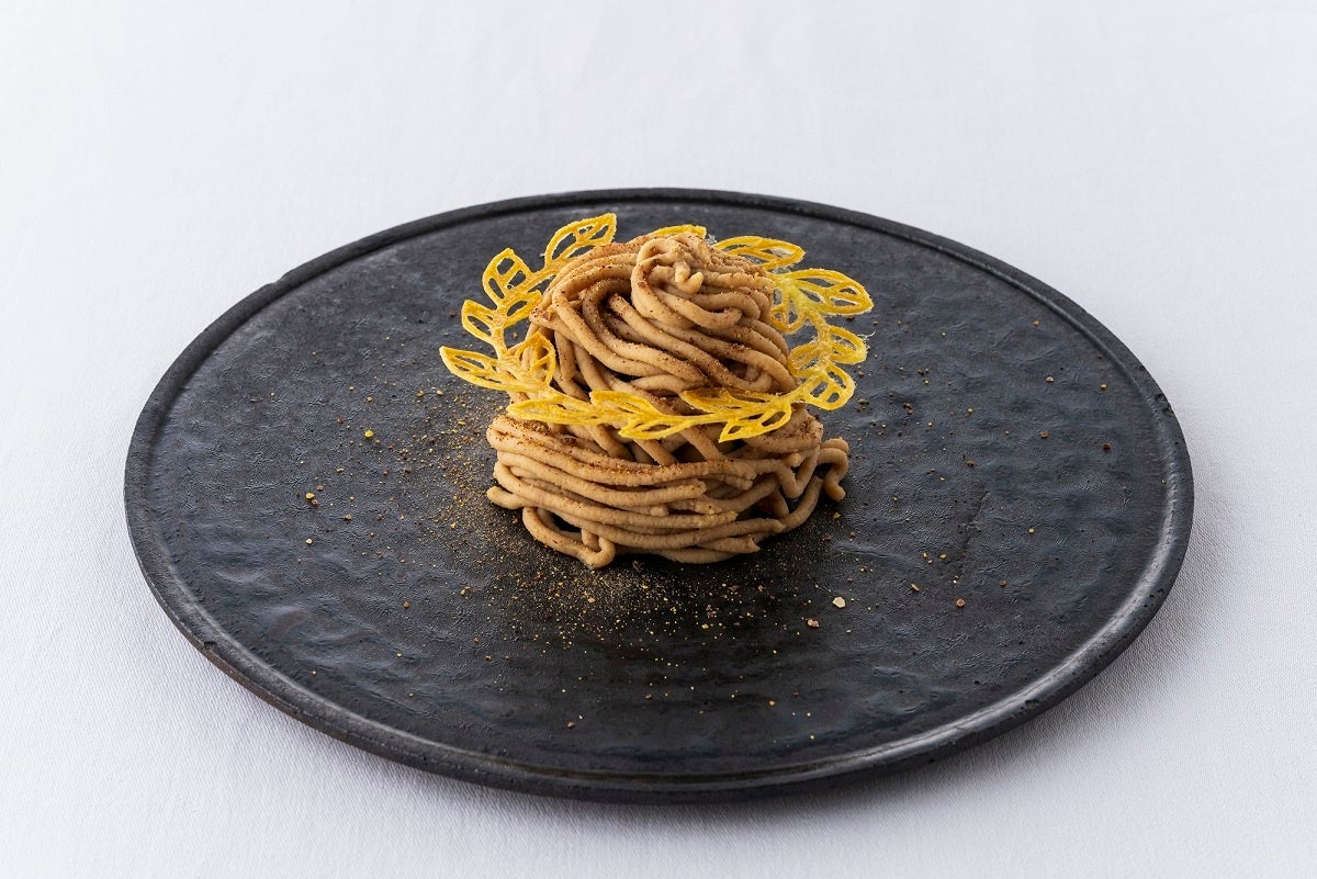 「木本さんの和栗とフォアグラのモンブラン仕立て」