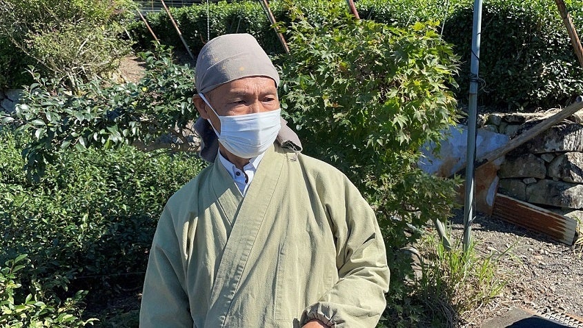 「山水園」農園主の内野清己氏