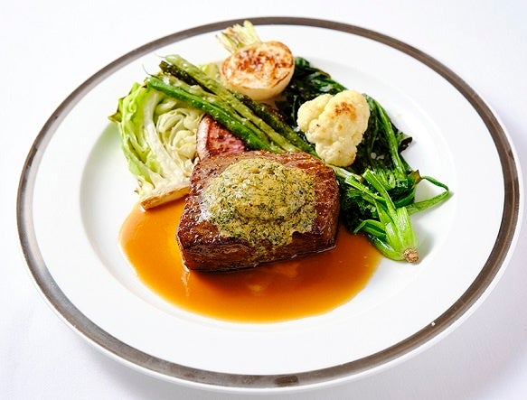 レストラン ポール・ボキューズのお皿2枚 ディナー ブラッスリー