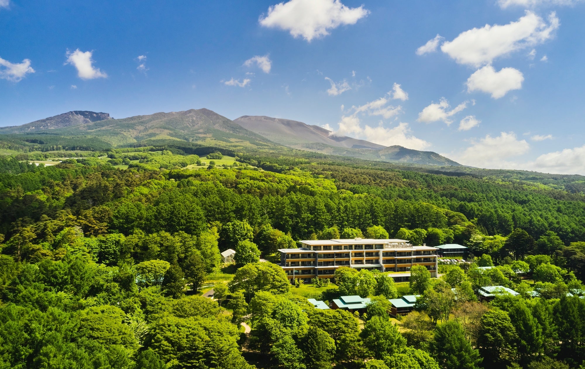 約6万㎡の広大な森に包まれた37室のグラン・オーベルジュ