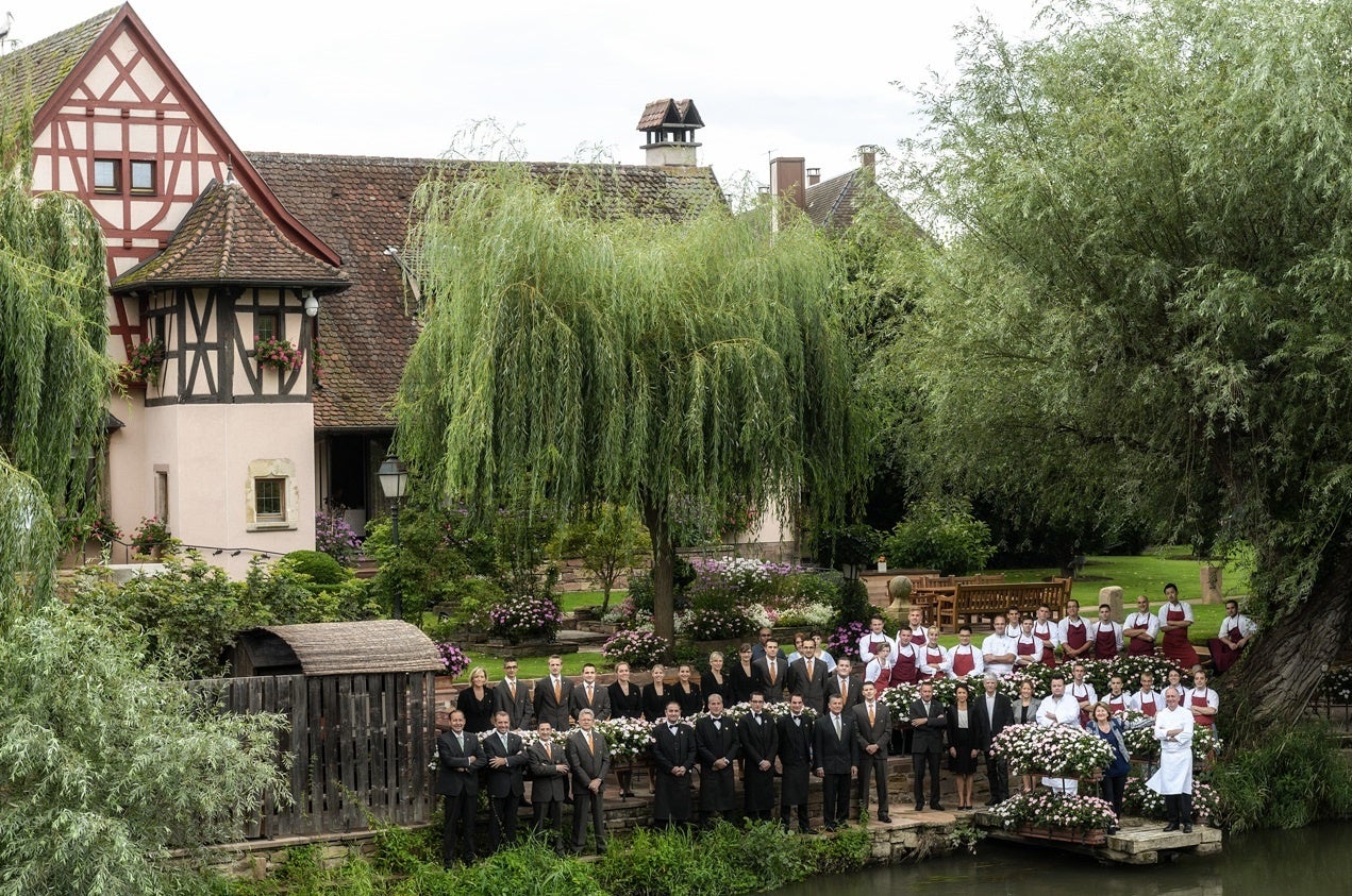 アルザス地方のイローゼン村、イル川の畔に佇む「オーベルジュ・ド・リル」