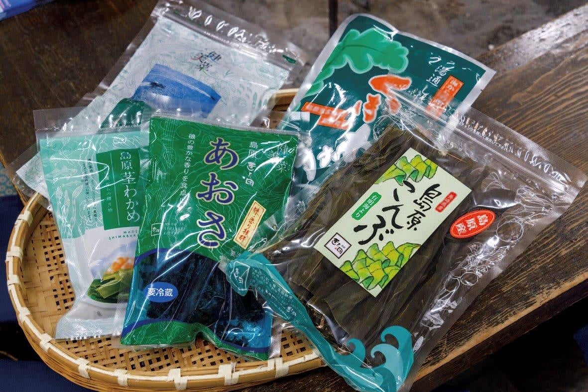 出汁や隠し味に大活躍する北田物産の昆布も注目の食材の一つ