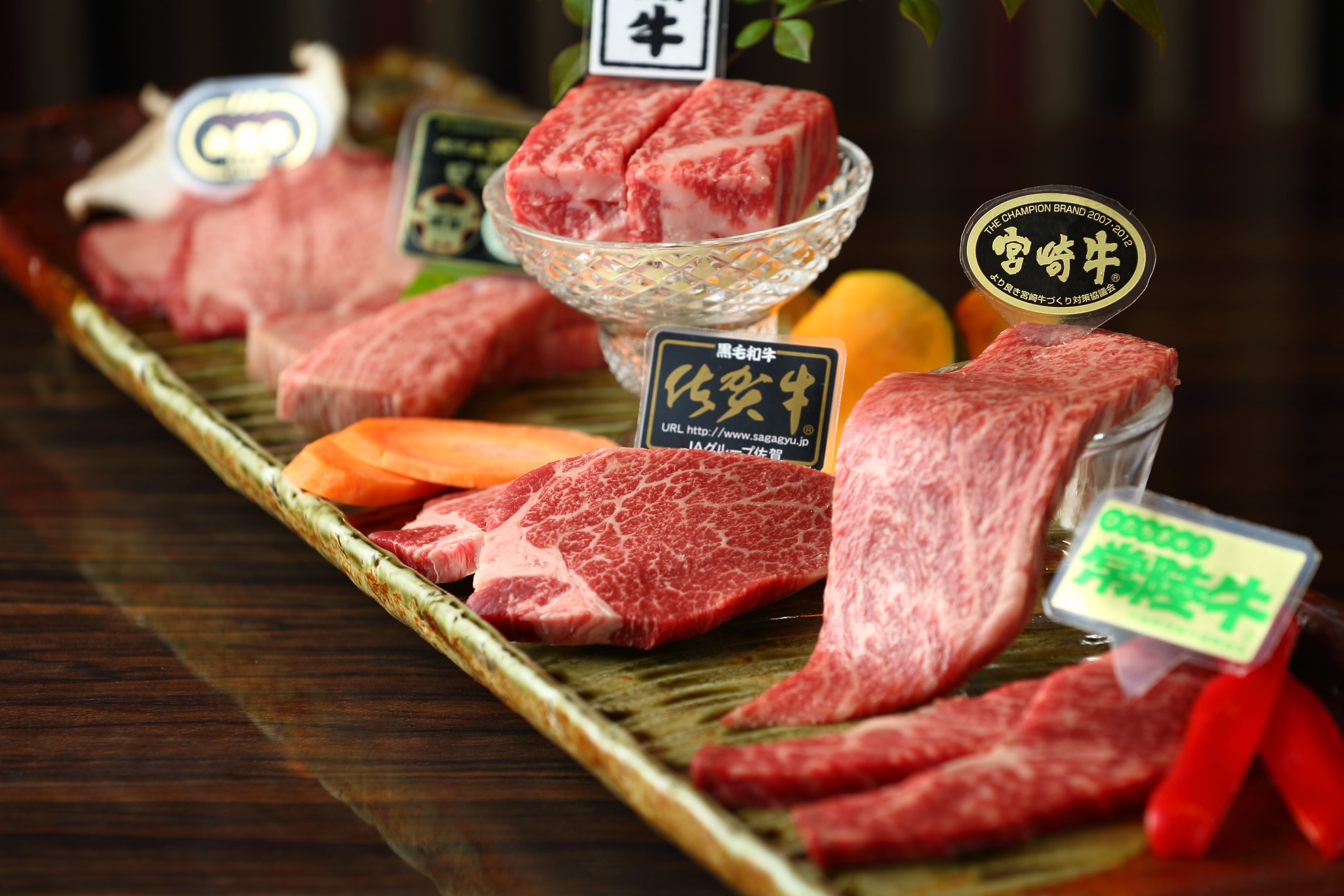 6周年限定 銘柄和牛盛り合わせ