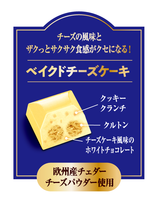 ＜ベイクドチーズケーキ＞