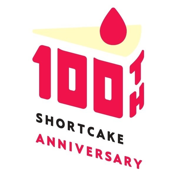 ショートケーキ100周年ロゴ