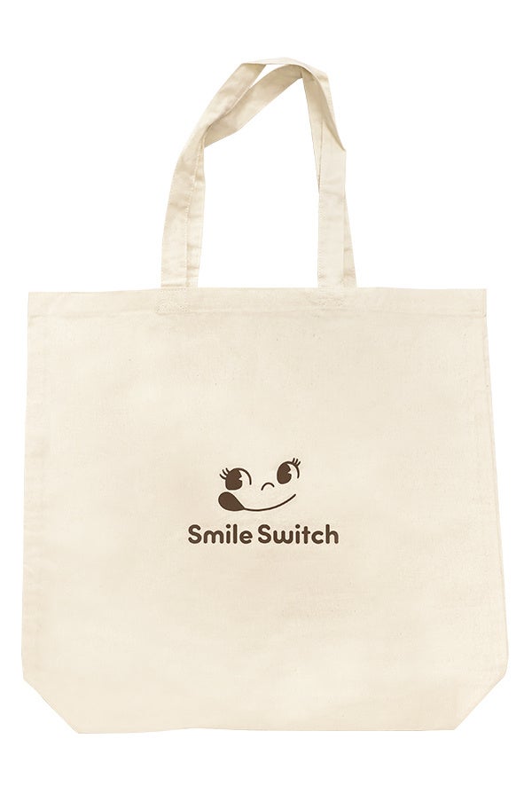 〔非売品〕Smile Switch オリジナルトートバッグ（ハートペコ）_裏