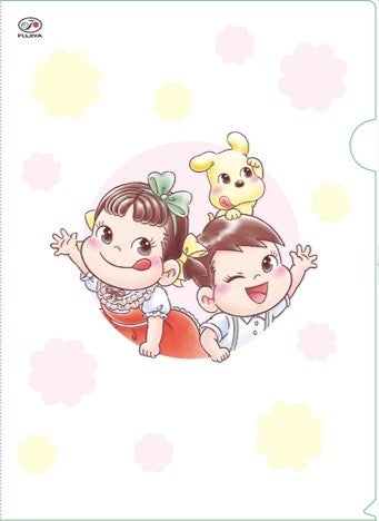 ペコちゃんオリジナルクリアファイル