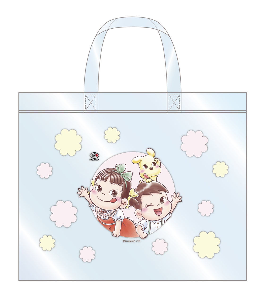 ペコちゃんオリジナルクリアバッグ