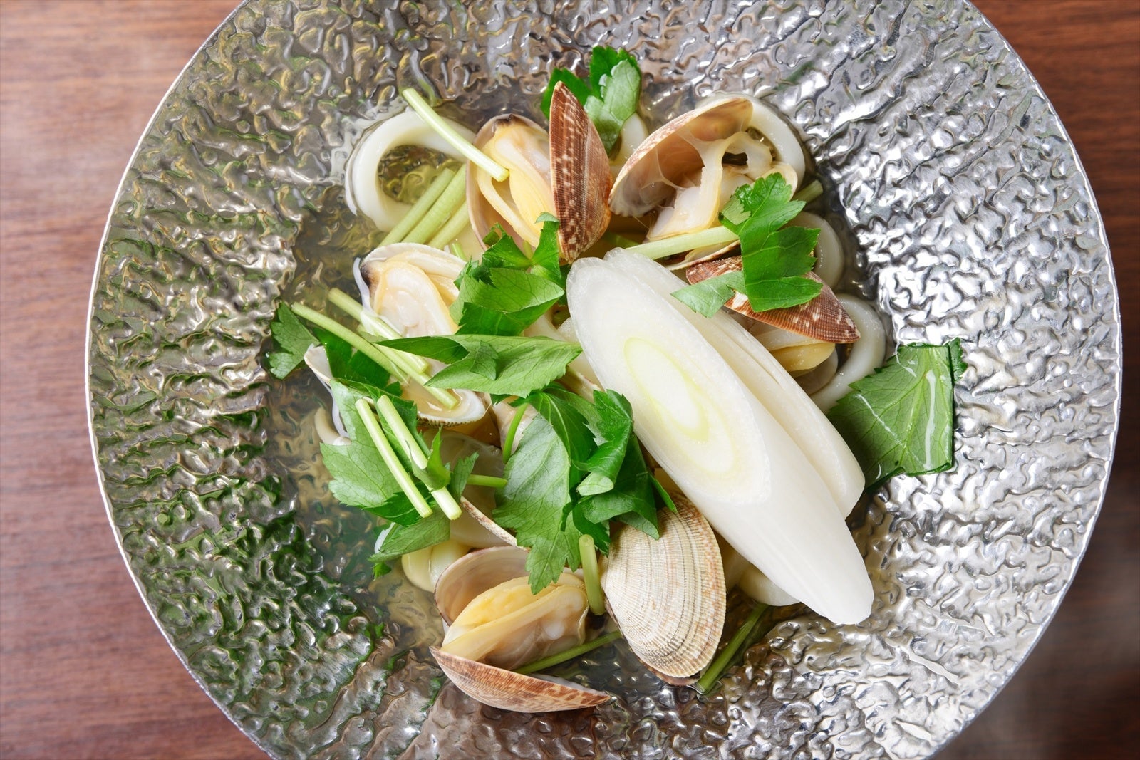 あさりうどん鍋