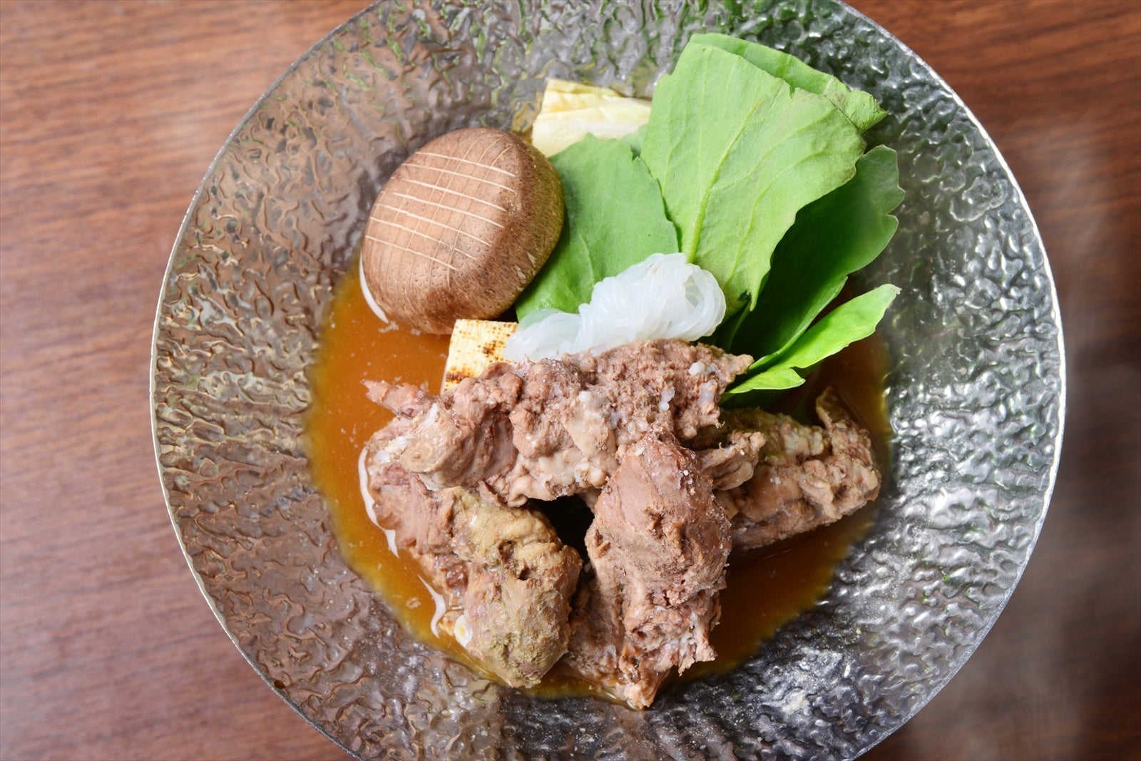 牛すじすき焼き