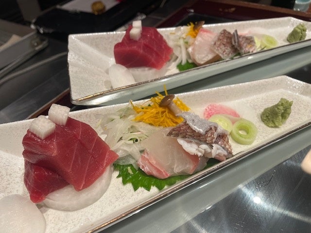 料理長こだわりの刺身