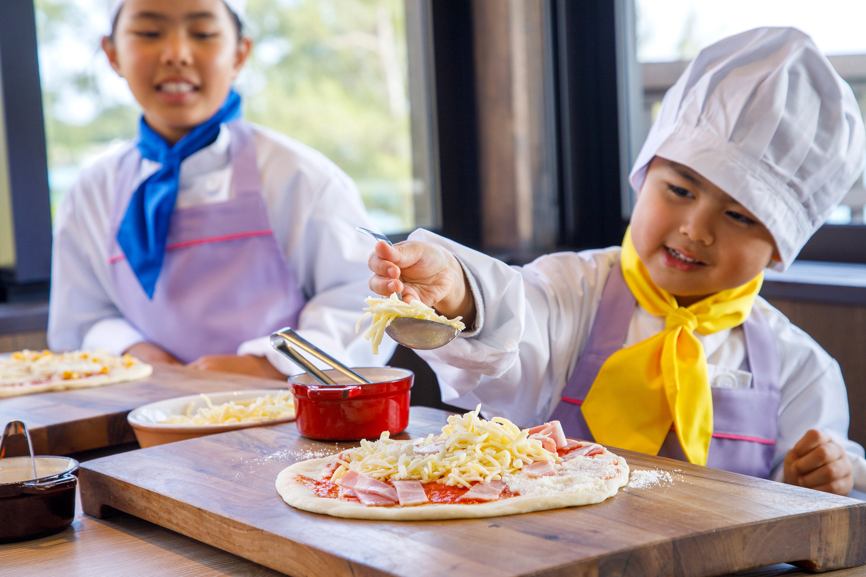 ピザ作り体験_クッキング