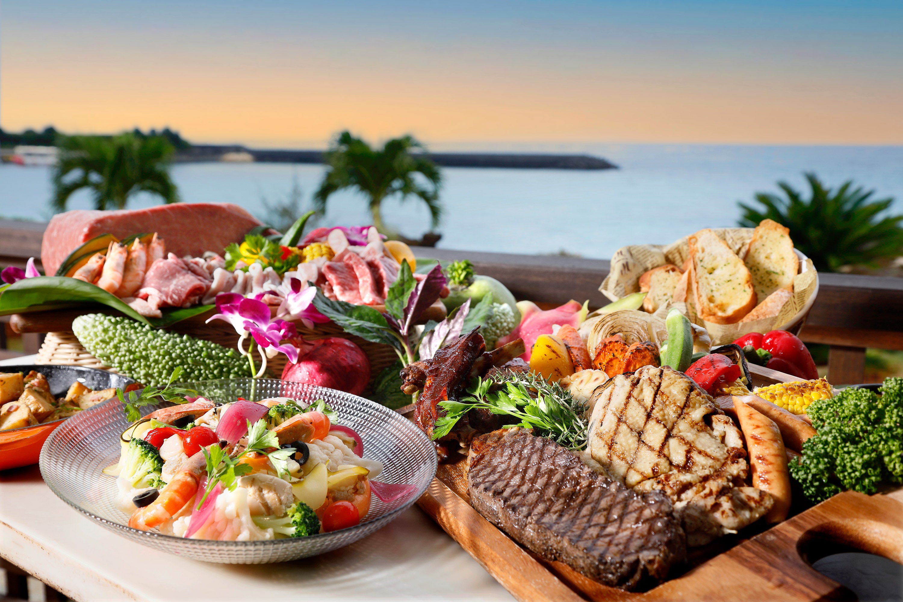 ファミリーBBQ_旬の素材たち