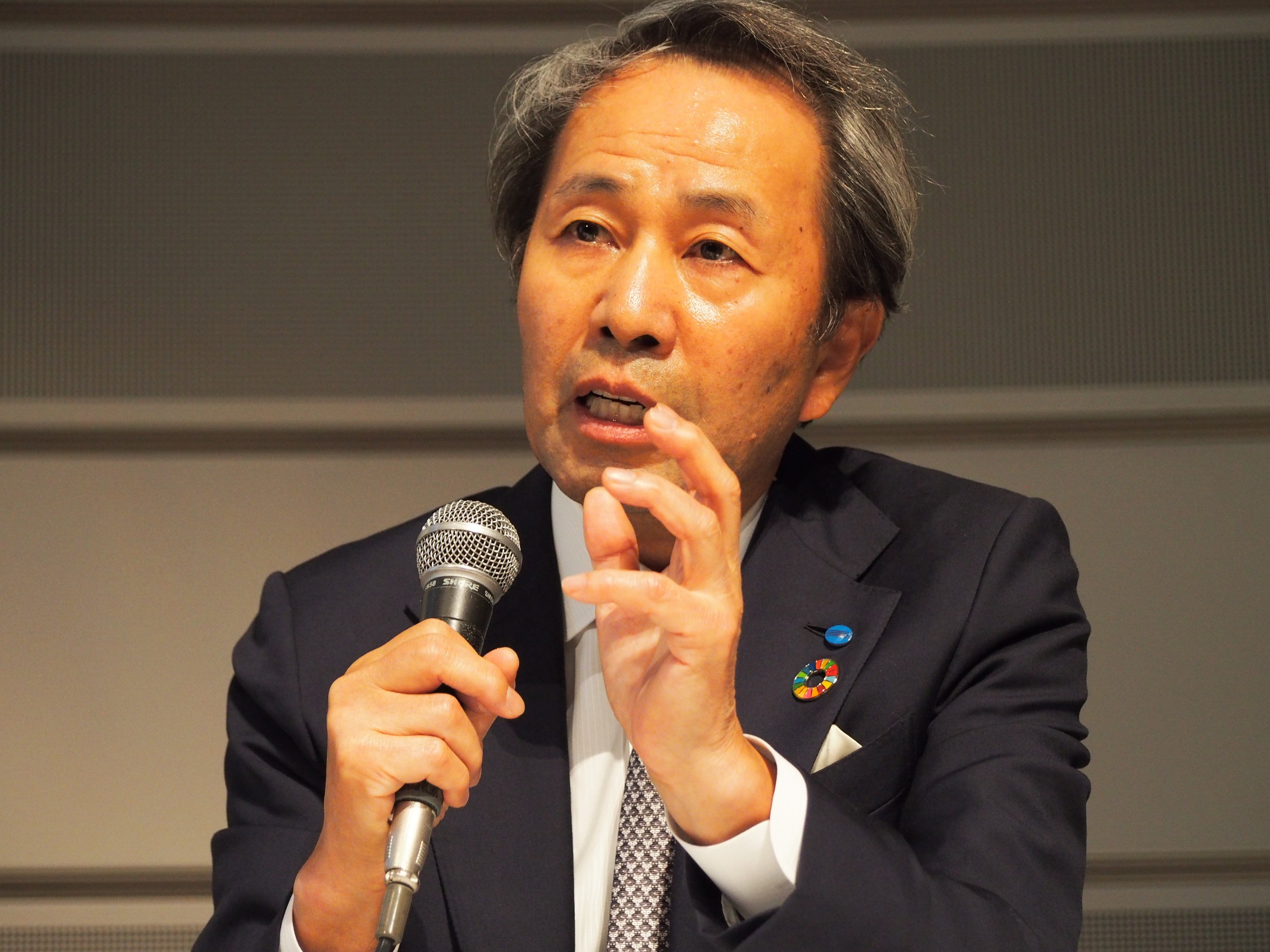 コニカミノルタ株式会社 取締役 執行役会長 山名氏