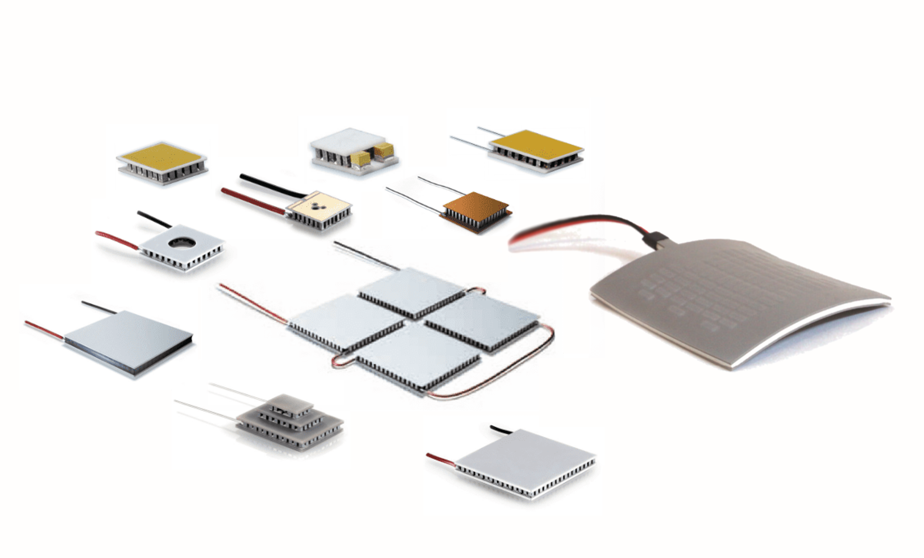 豊富なサーモモジュールのラインナップ