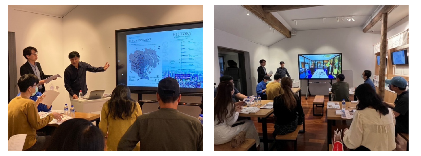 ※2023年3月21日実施「台湾富裕層向、日本不動産投資セミナー（於、台湾・台北市）」の様子