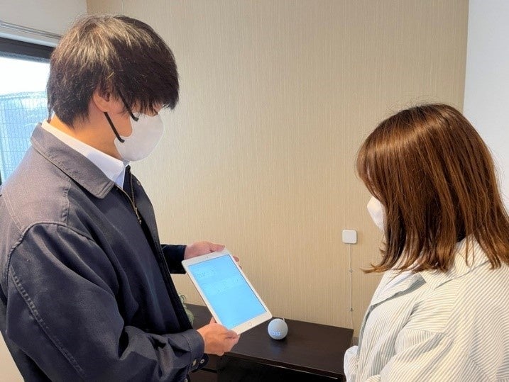 ※「パッとスマート」設定風景イメージ