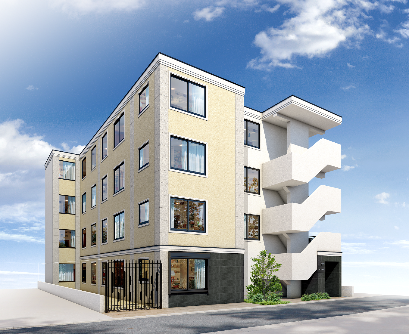 竣工した「EL FARO三軒茶屋Ⅱ」