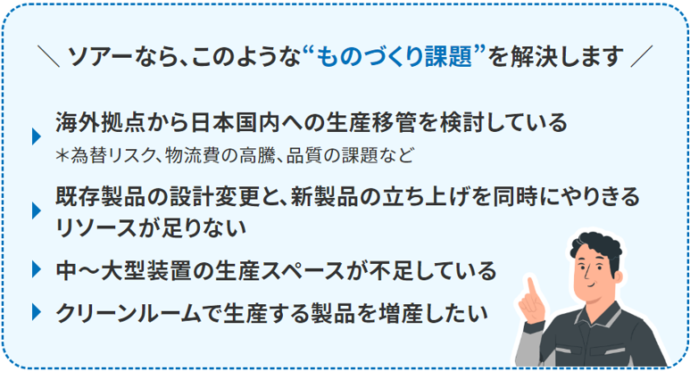 “ものづくり課題”の事例