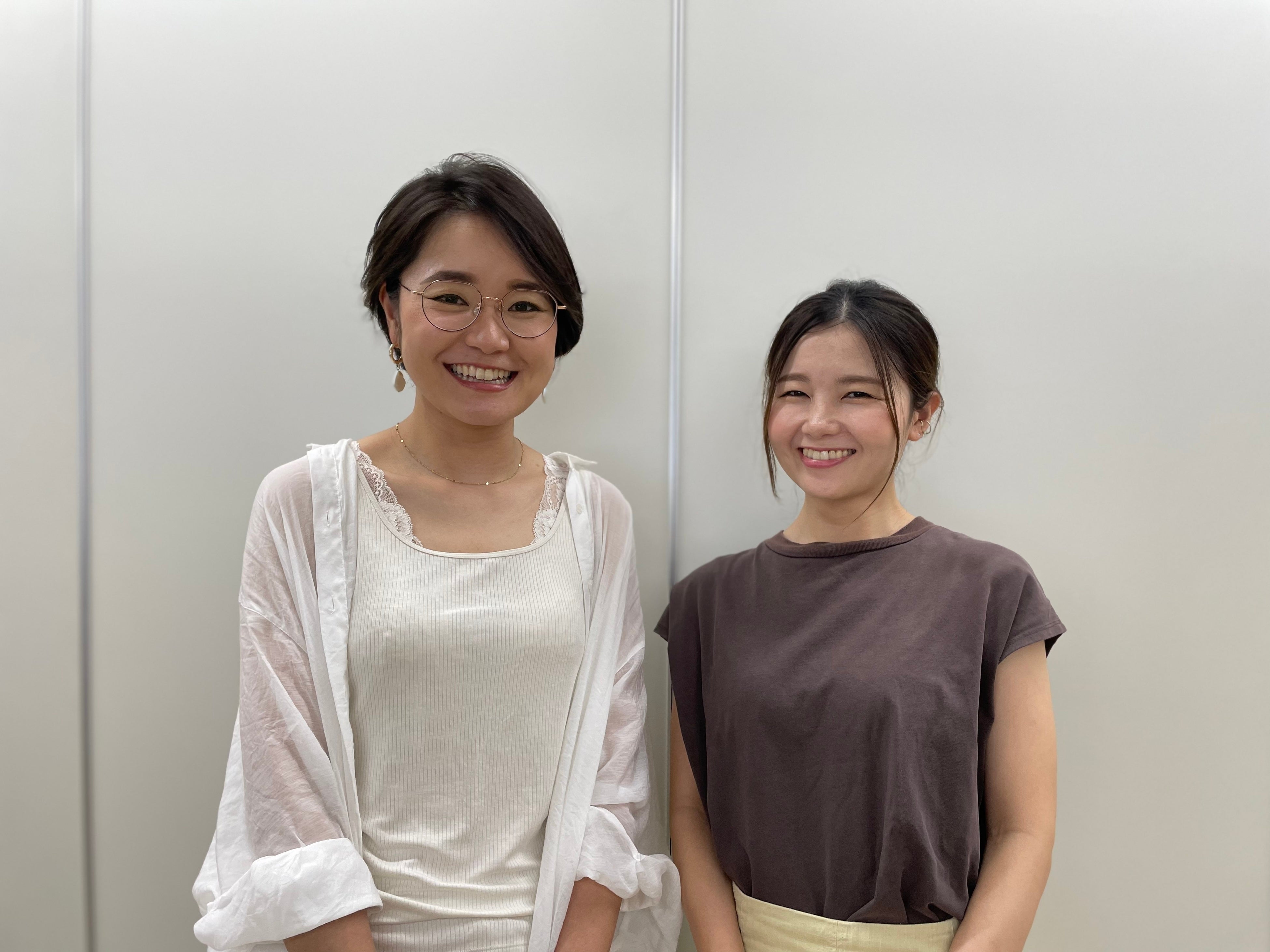 《左から企画グループ土屋、福永》