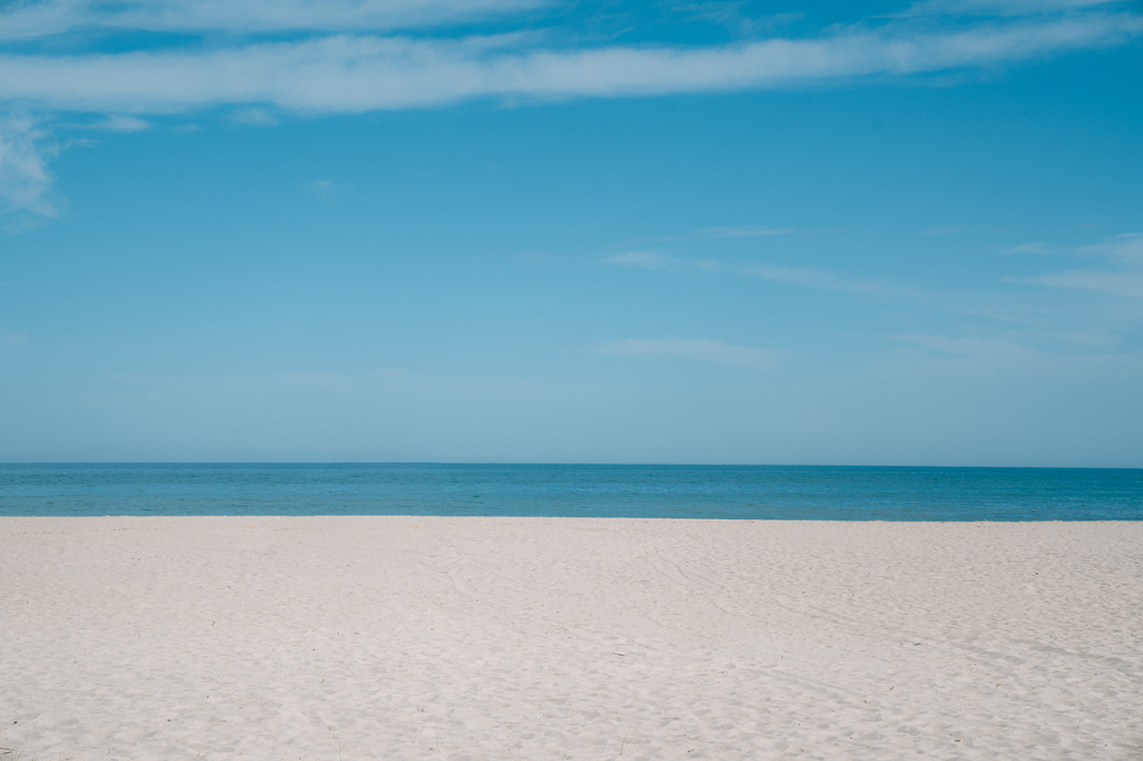 バジリカータ州の白砂の浜 ©APT Basilicata