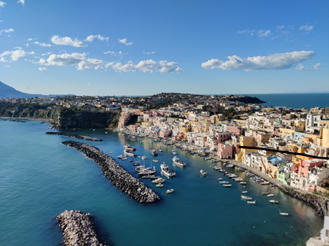 プロチダ島コッリチェッラ ©Procida Capitale Ialiana della Cultura 2022